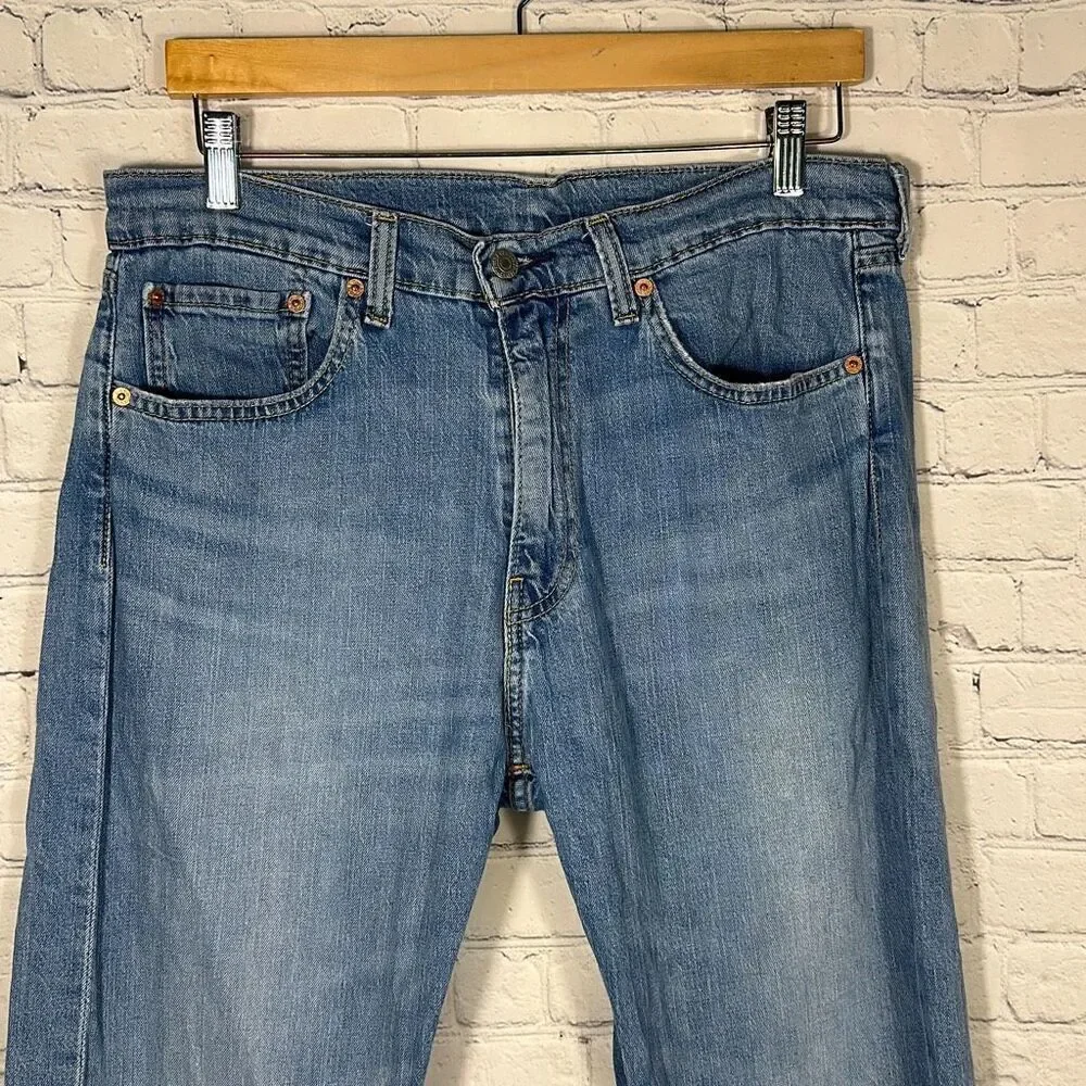 Levi’s Men’s 505 Premium San Francisco Straight Jeans size‎ 34x34